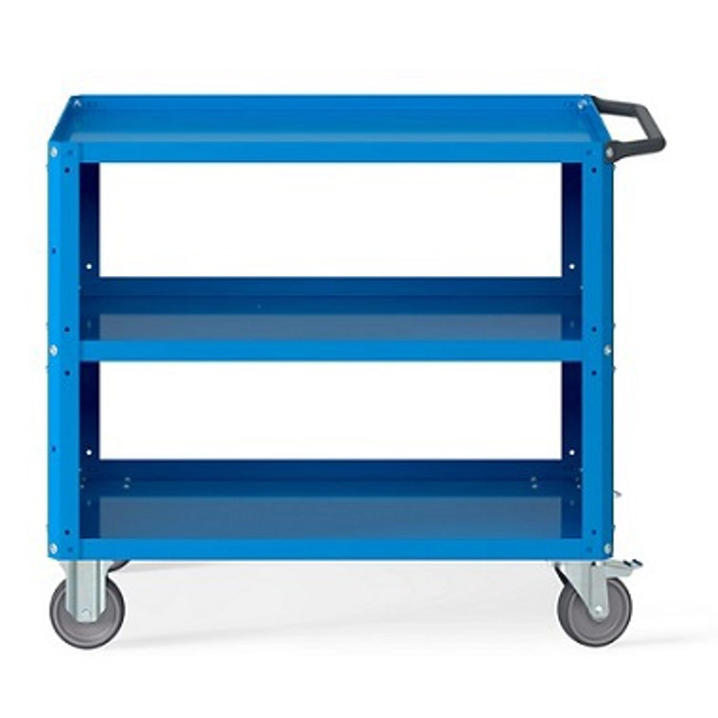 Vendita online Carrello Clever 1012 Large mm.1024x615x847H - Blu RAL5012